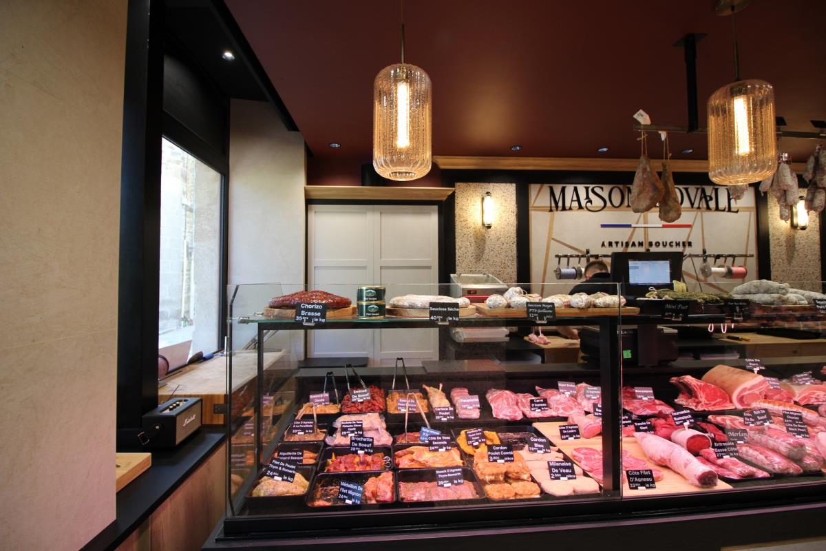 Agencement BOUCHERIE MAISON DOVALE - LAMBALLE (22)
