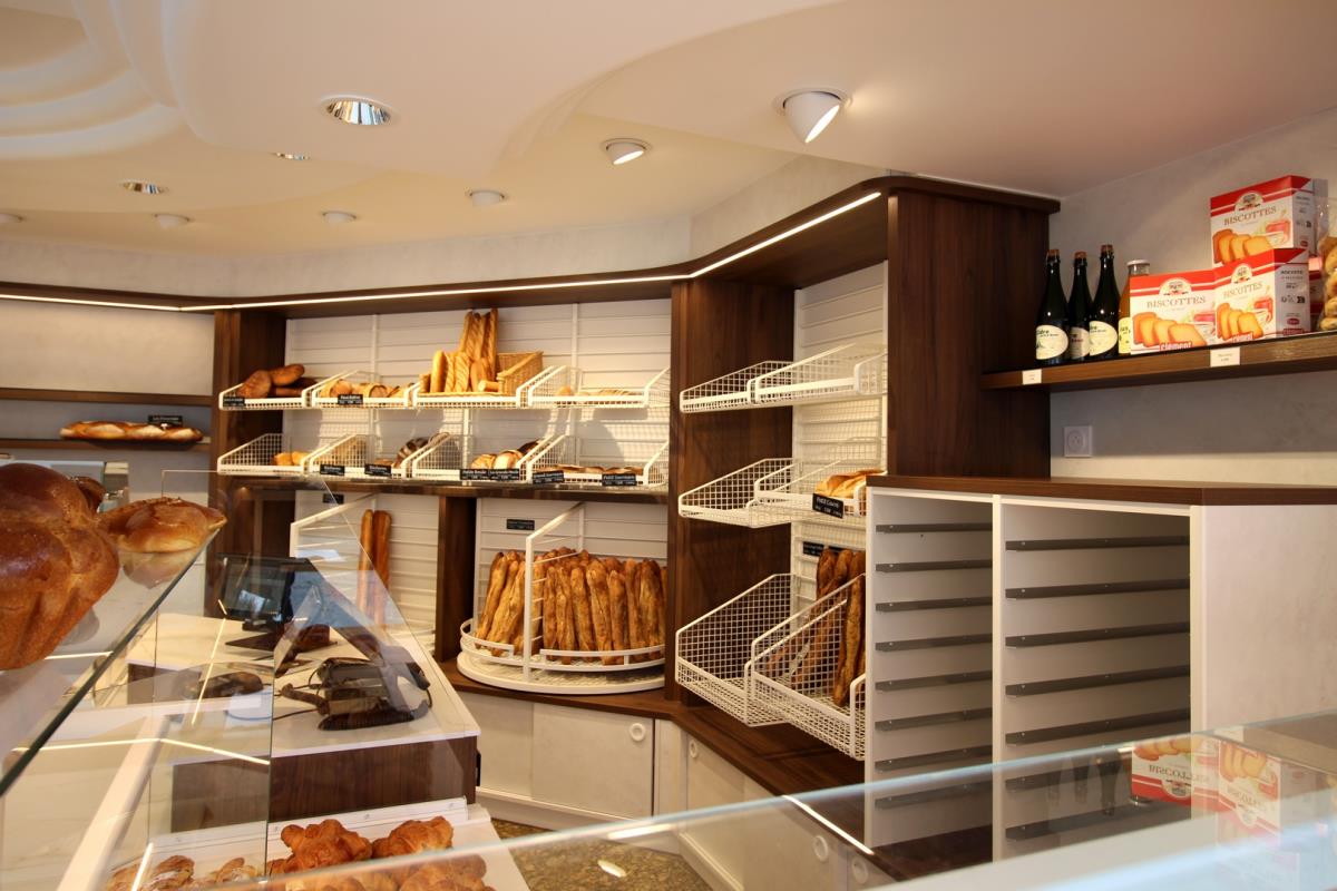 Agencement BOULANGERIE MARIE ROMAIN - JULLOUVILLE (50)